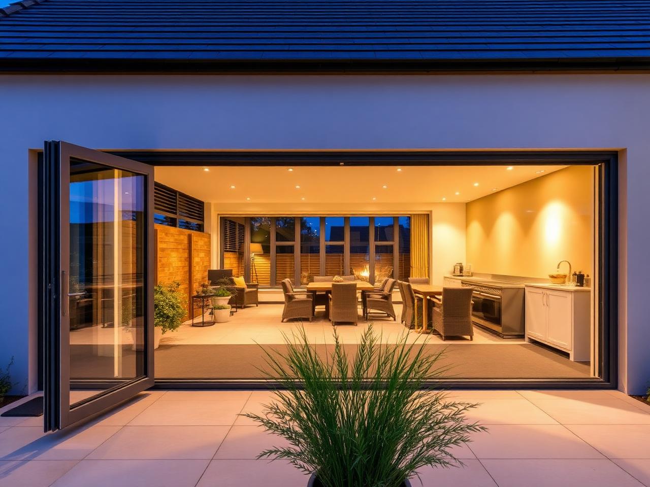 Clarkston Bi-Fold Garden Doors