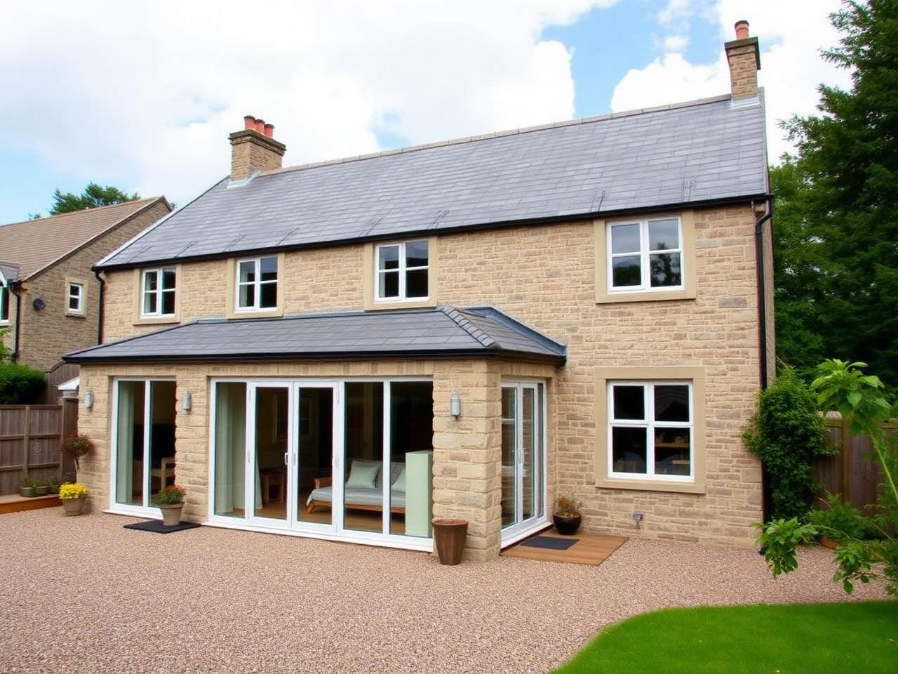 Giffnock Double-Storey Side Extension